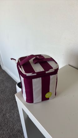 Insulated Lunch Bag Cooler Tote Color Pink