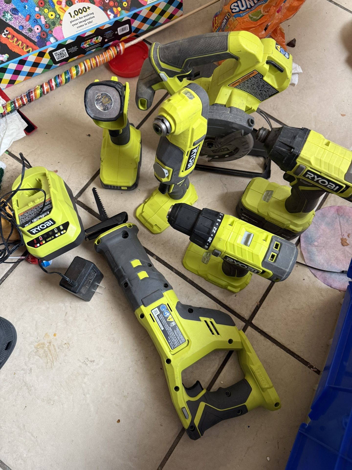 Ryobi Tool Set