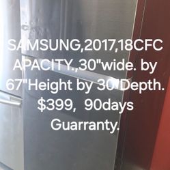 SAMSUNG, APARTMENT REFRIGERATOR (DELIVERED)