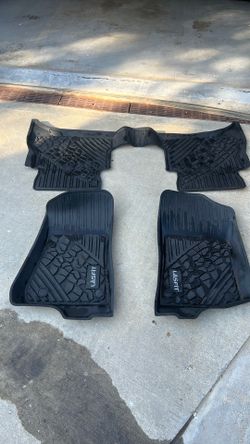 Jeep Wrangler 4XE LASFIT Rubber Floormats 2021-2025