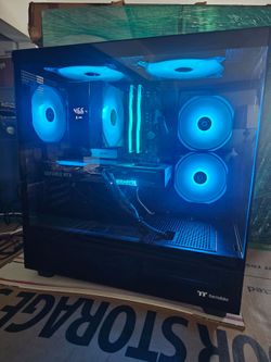 Black gaming pc Ryzen 5 5500 with 3050 8gb