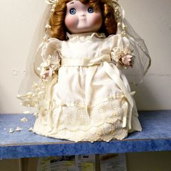 Googly Eye Bride Doll