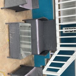 4 Piece Wicker Set