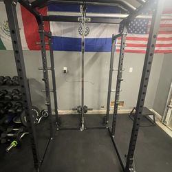 Rep Fitness PR-1100 Power Rack + Attachments In Great Condition!