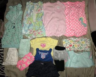 Baby girl lot 3/6 months Wonder Woman onesie