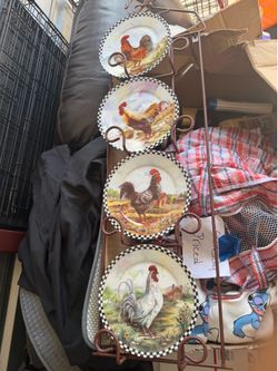 Chicken plate display!