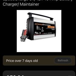 SpeedCharge 6V/ 12V 10 Amp Battery Charger/ Maintainer