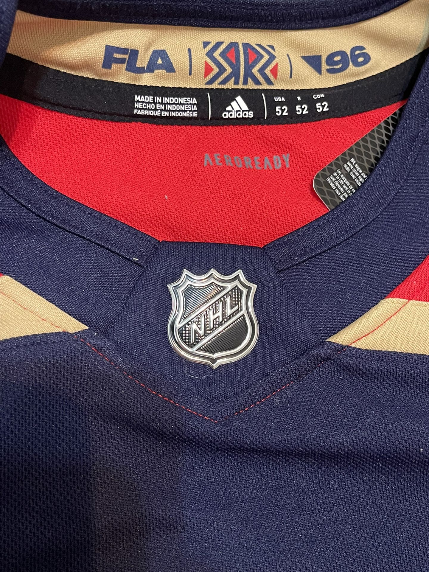 Florida Panthers Reverse Retro Adidas Authentic Jersey for Sale in Pompano  Beach, FL - OfferUp