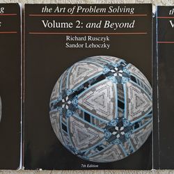 The Art of Problem Solving, Vol. 1, Vol. 2 & Vol. 2 Solutions Manual