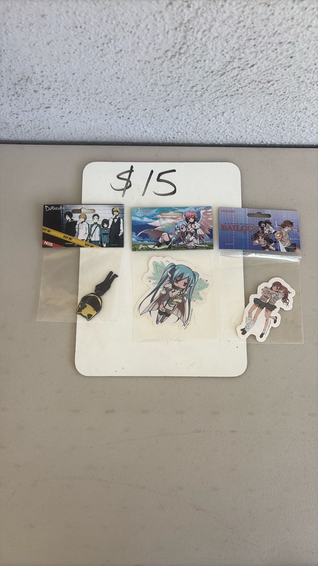 Anime Stickers and Patch(read description)