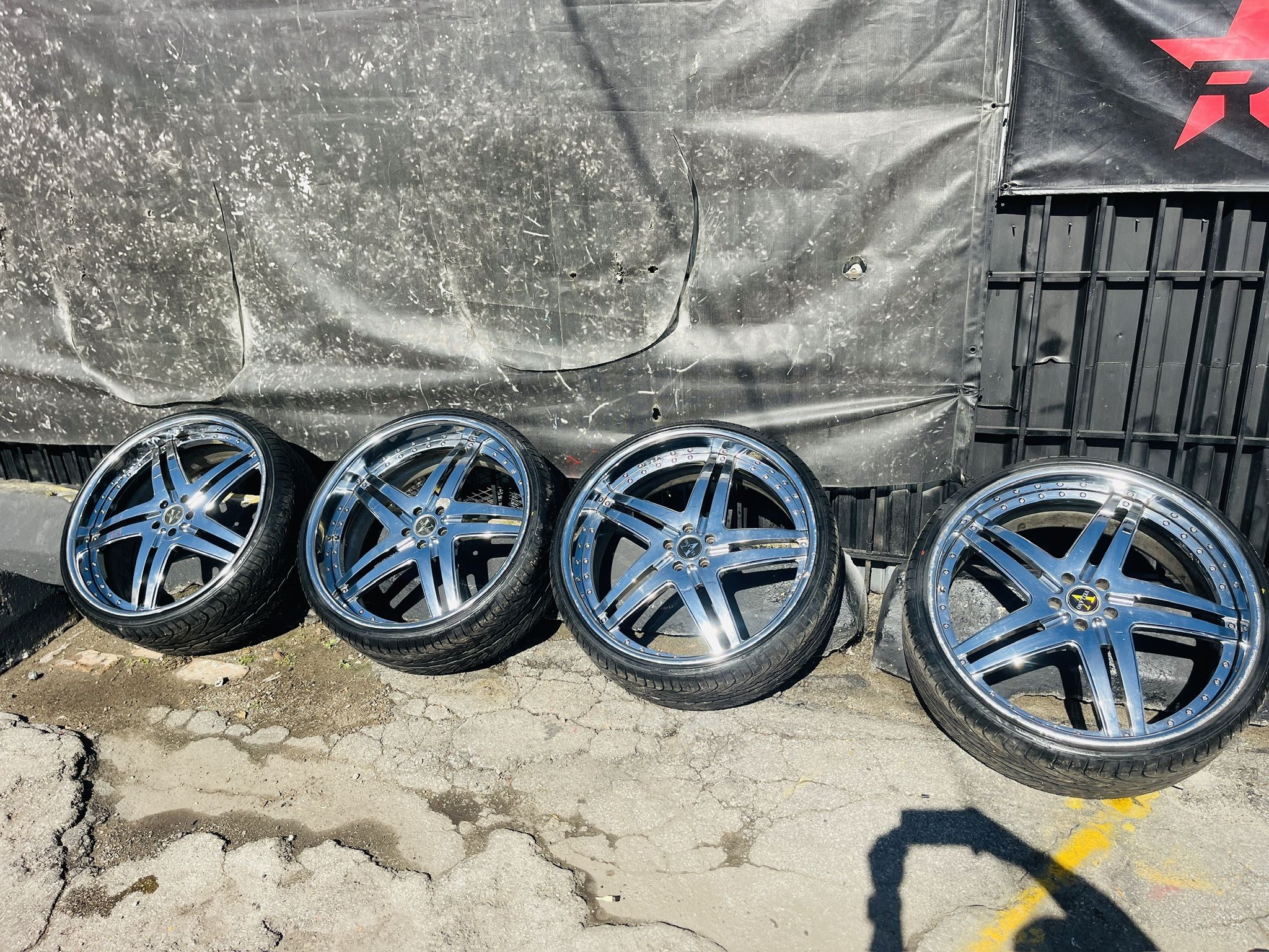 24” vellano Wheels Rims Tires New Tires
