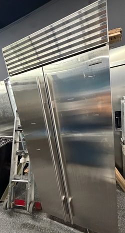 Sub Zero side by side stainless steel Built in 36” Refrigerator