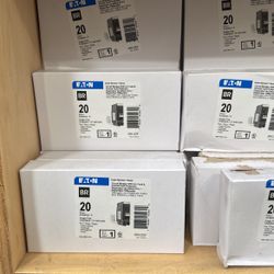 Eaton BRN120DF Arc Fault Ground Fault Breaker 