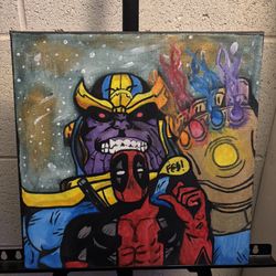 Deadpool Painting 