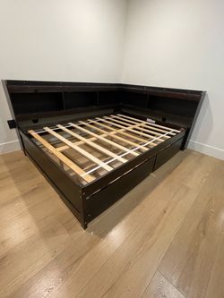 Free Full Size Storage Bed