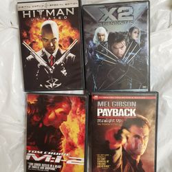Mixed Lot Of DVD Movies For Sale Great Condition 
