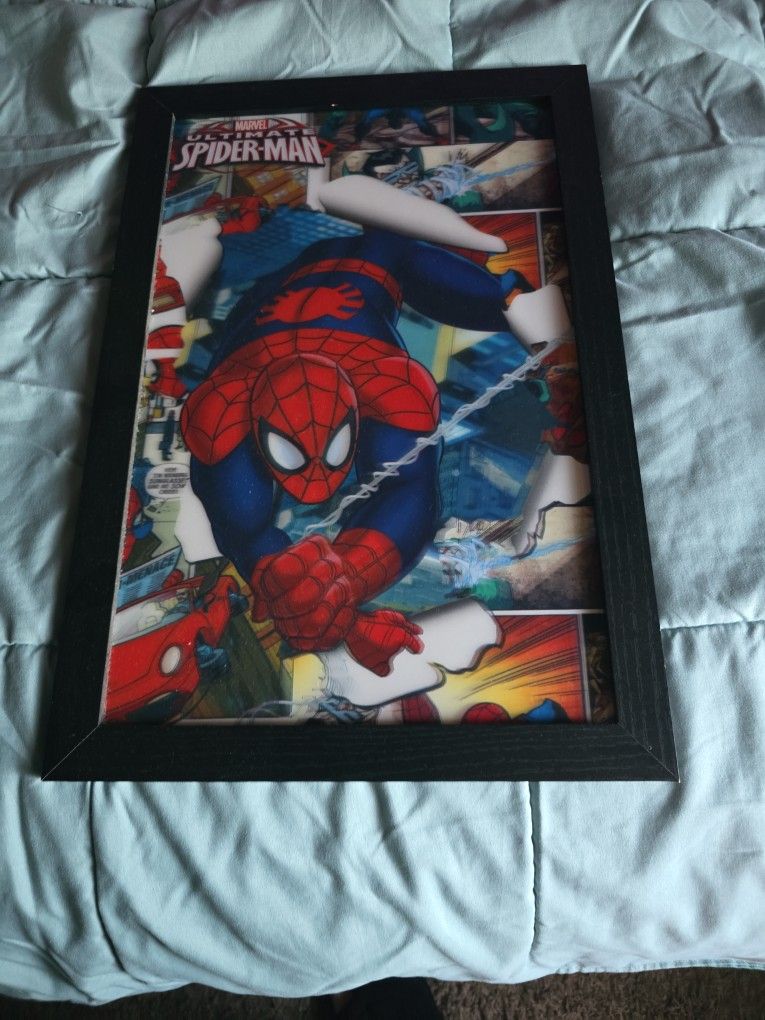 Spider Man Twin Comforter And Sheet Ser