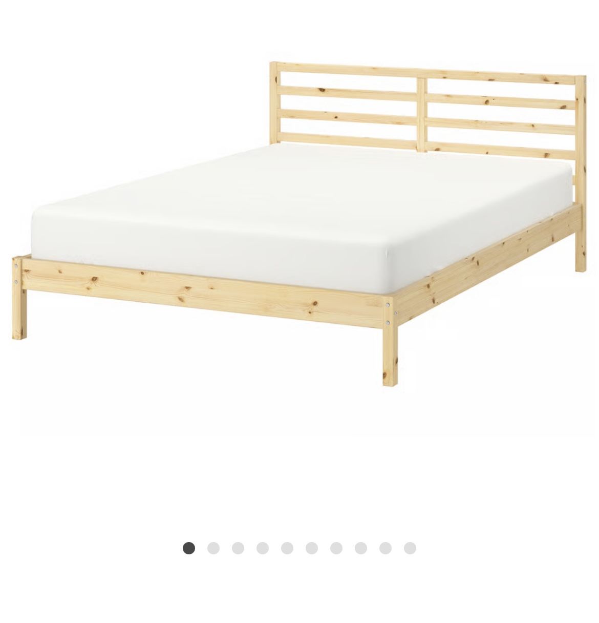 Ikea Tarva Queen Bed Frame 