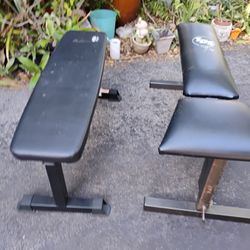 2  FLAT  BENCHES  $40 EACH 
