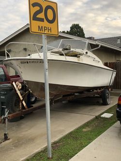 PROJECT BOAT..!! With Motor & Trailer