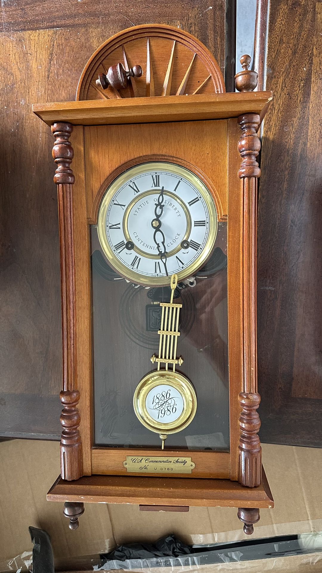 Statue Of Liberty Centennial Clock