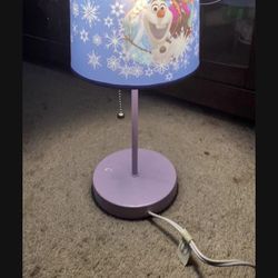 Frozen Disney Girly Lamp 