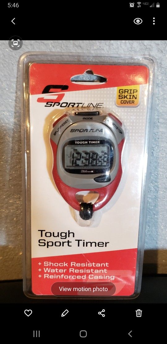 Sportline 480 Tough Timer Stopwatch