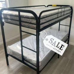 Bunk Bed Camas Literas ☑️ Incluye Mattress Colchones 