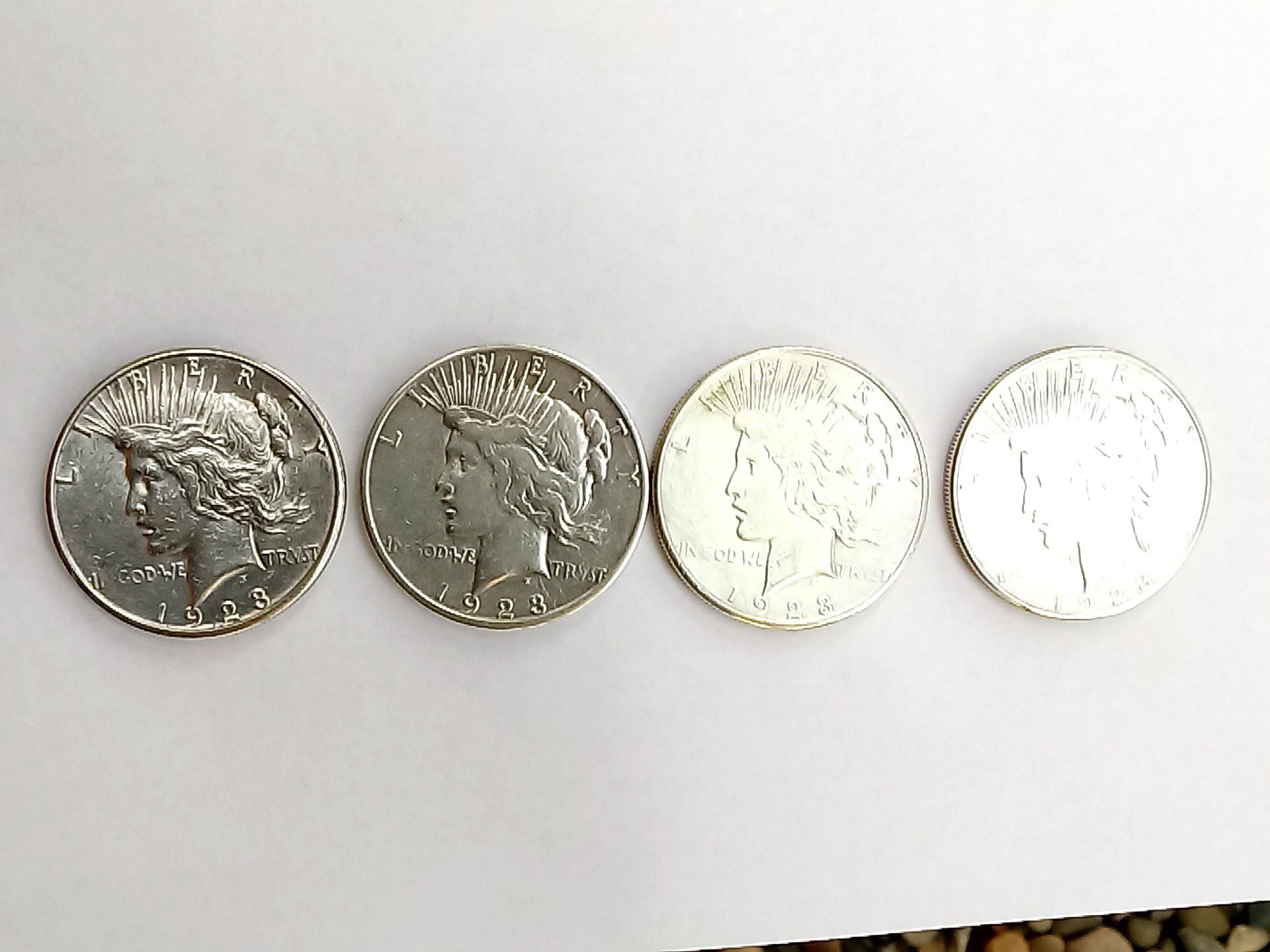 Selling my silver dollar coins for $40 each coin