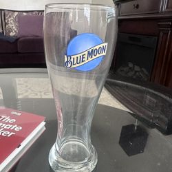 Blue Moon Beer Glasses