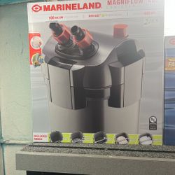 Marineland Magniflow Canister Filter For aquariums, Easy Maintenance,Black