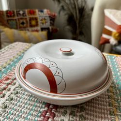 Vintage Ceramic Covered Dish