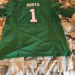 Eagles Hurts Stitched Football Jersey 