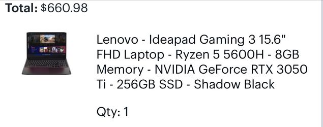 Lenovo Gaming Computer