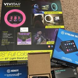 Streaming Set Up Equipment ✨