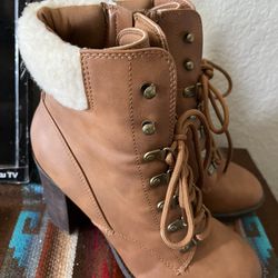 Fur Boots Size 9