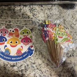 Baby Shark Toppers