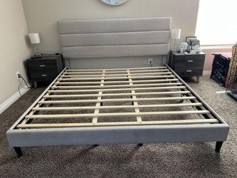 KING SIZE BED FRAME 