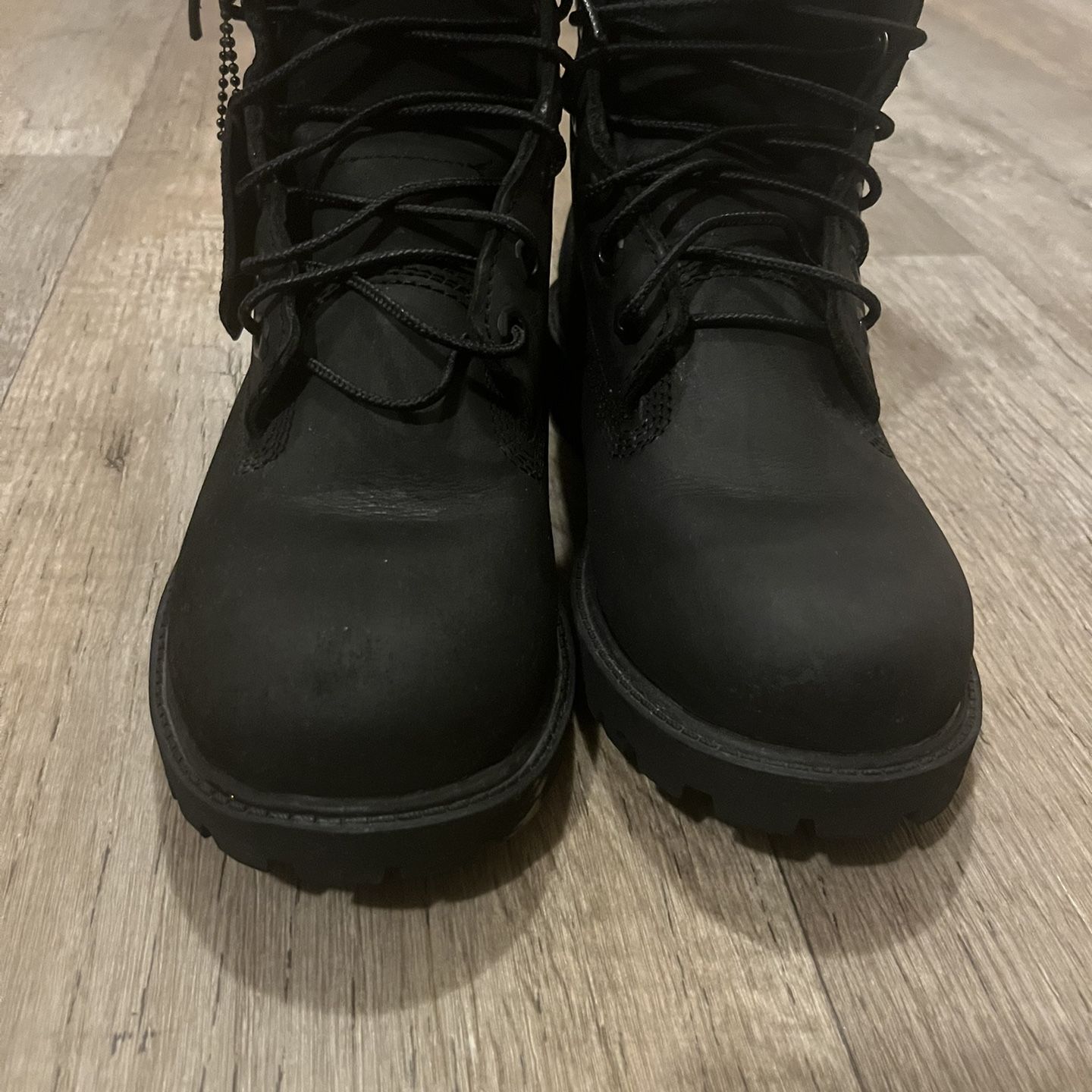 Black Timberlands 