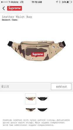 supreme leather bags