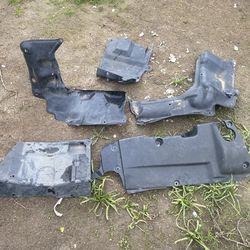 Engine compartment shields and cover Lexus IS350