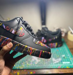 Custom Splatter Air Force 1(Made To Order)