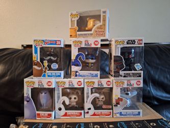 Funko Pop Lot of 8 Figures in Box