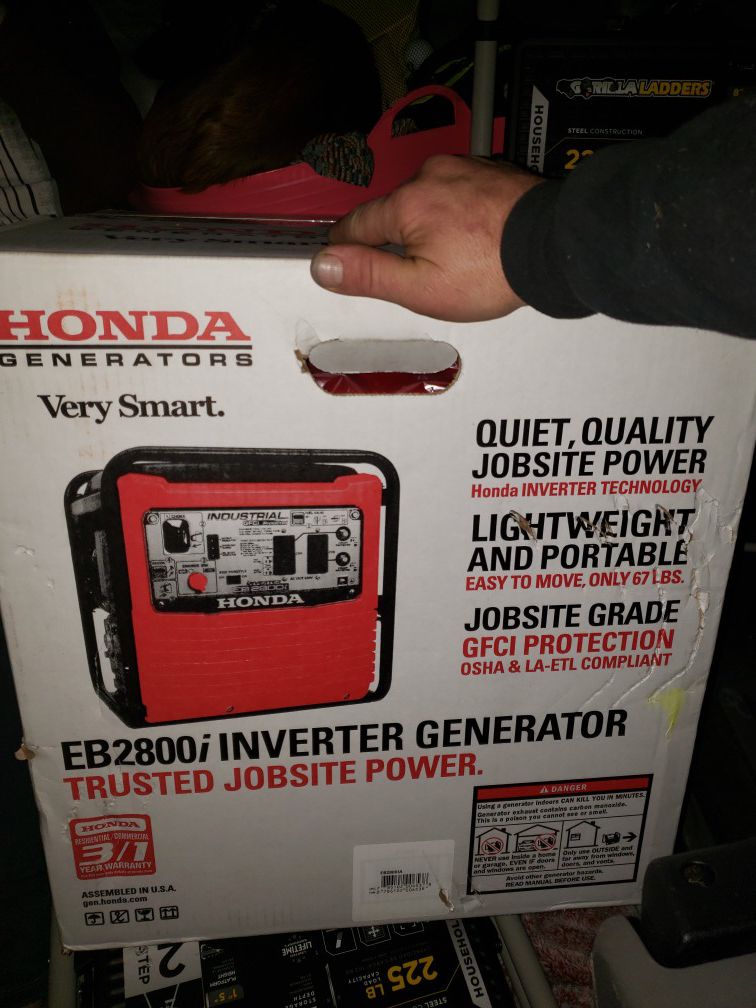 Honda eb2800 generator