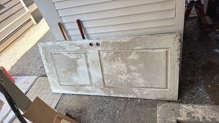 Vintage Wood Panel Door