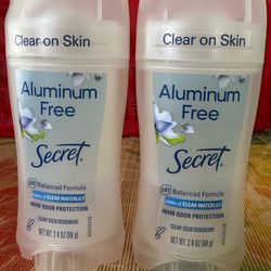 Secret deodorant - clear waterlily scent