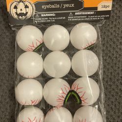 Halloween Eyeballs 12 Pc Per Bag (Qty 12 Bags)