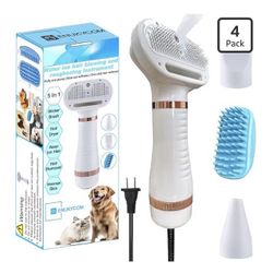 Pet Blow Dryer With Removal Brush Spray/mist/steamer