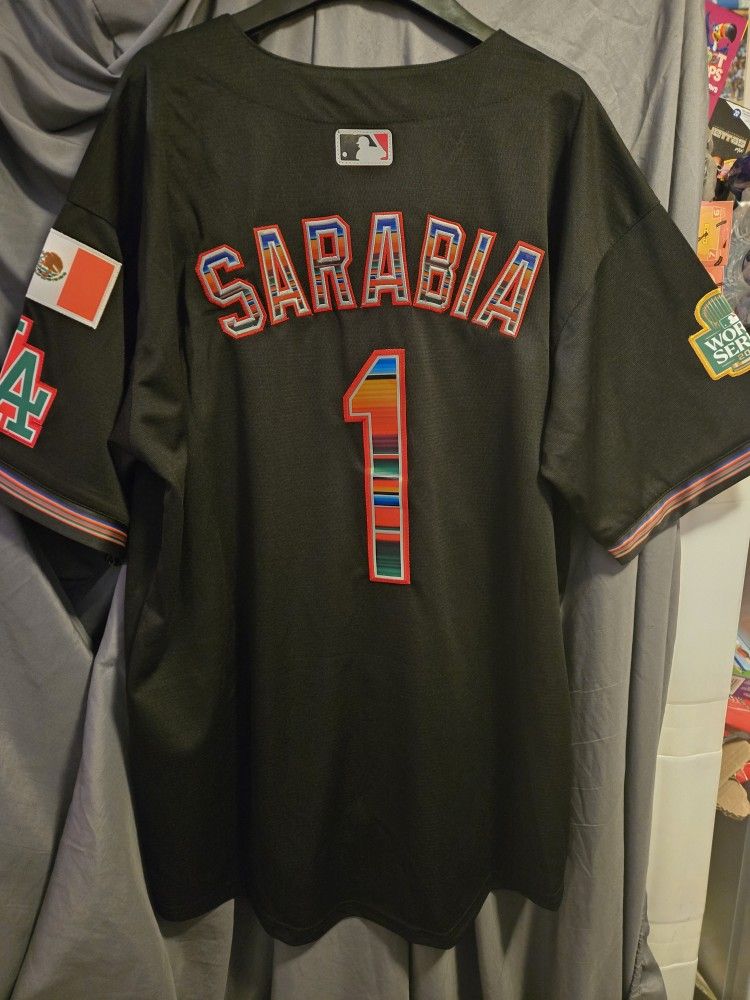 Dodgers Men's Custom Baseball Jersey.