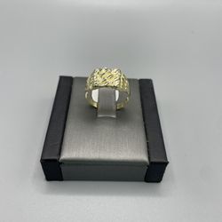 10kt Gold Nugget Ring 